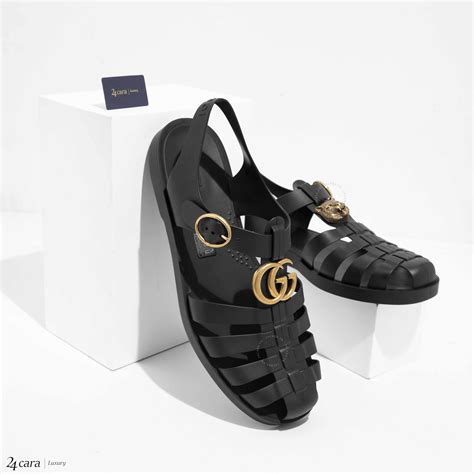 calzamaglia gucci nera|Sandali GUCCI .